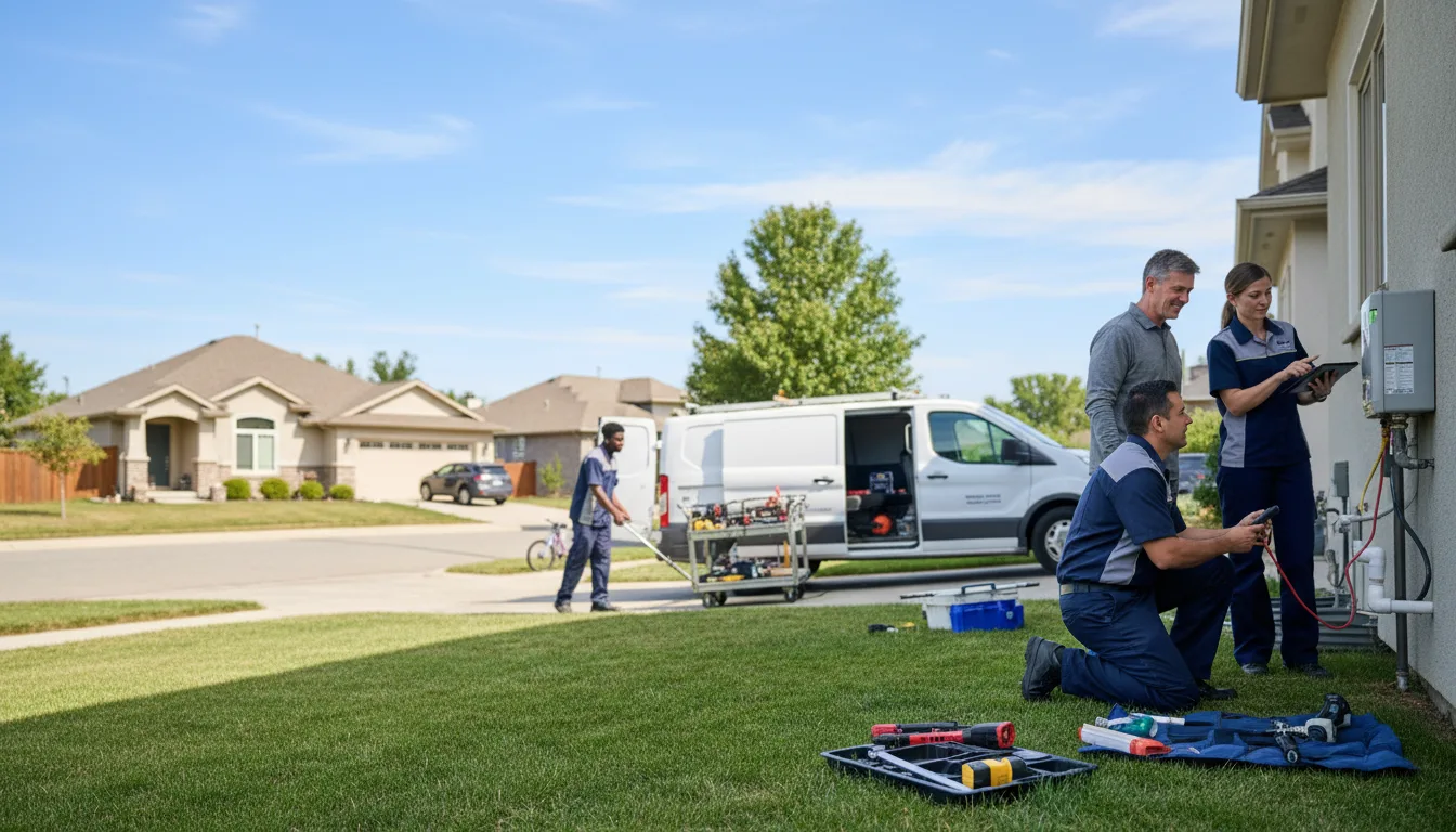 Tankless water heater service in Iron Ridge, WI